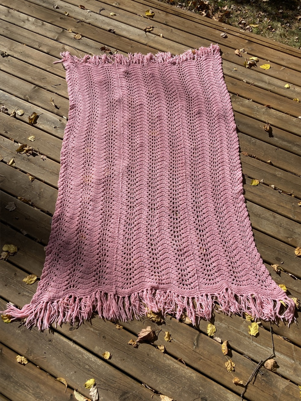 💗Beautiful handmade crochet throw - Picture 2 of 2